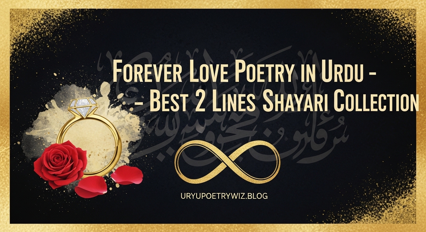 Forever Love Poetry in Urdu – Best 2 Lines Shayari Collection